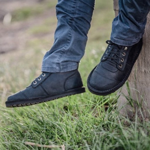 African Ranger Barefoot Boot – Black