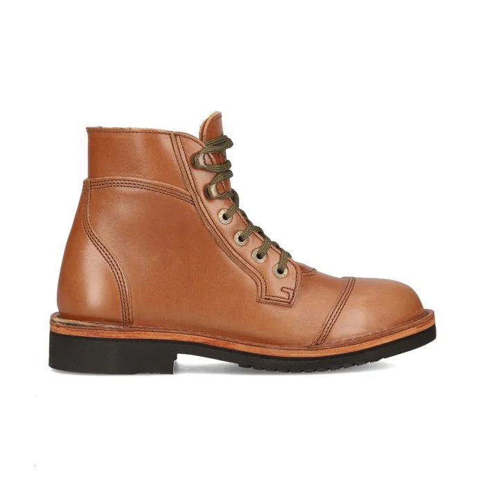 Numzaan Boot – Natural Veg Tan, Frog Sole