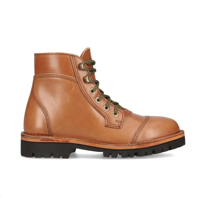 Numzaan Boot – Natural Veg Tan, Grip Sole