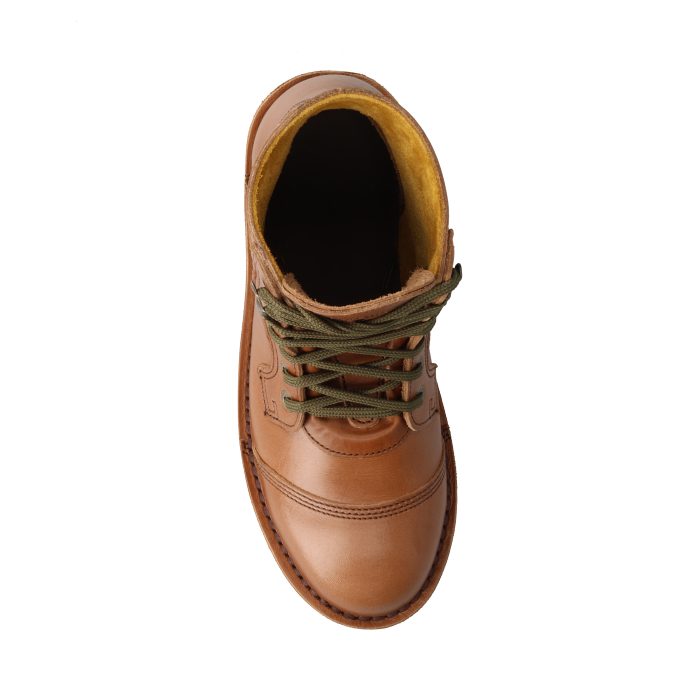Numzaan Boot – Natural Veg Tan, Grip Sole