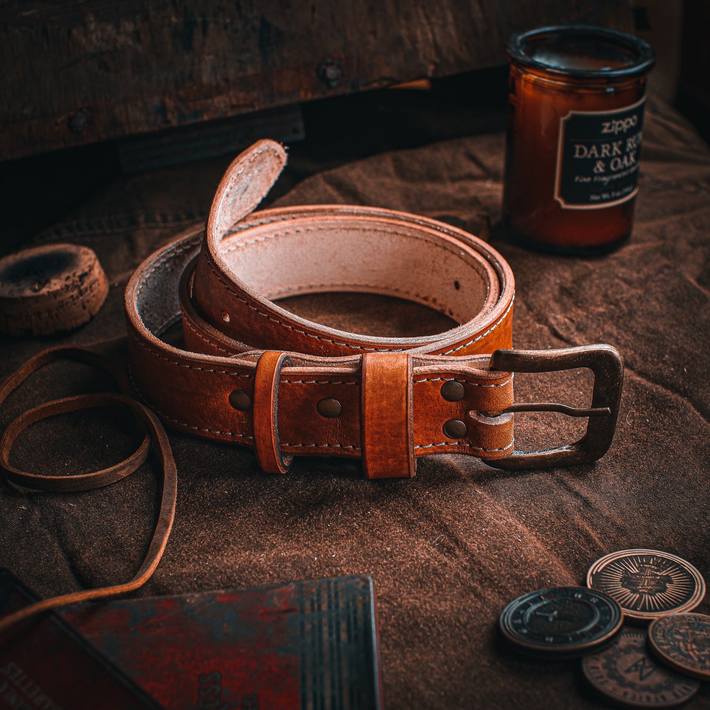 Recon Leather Belt