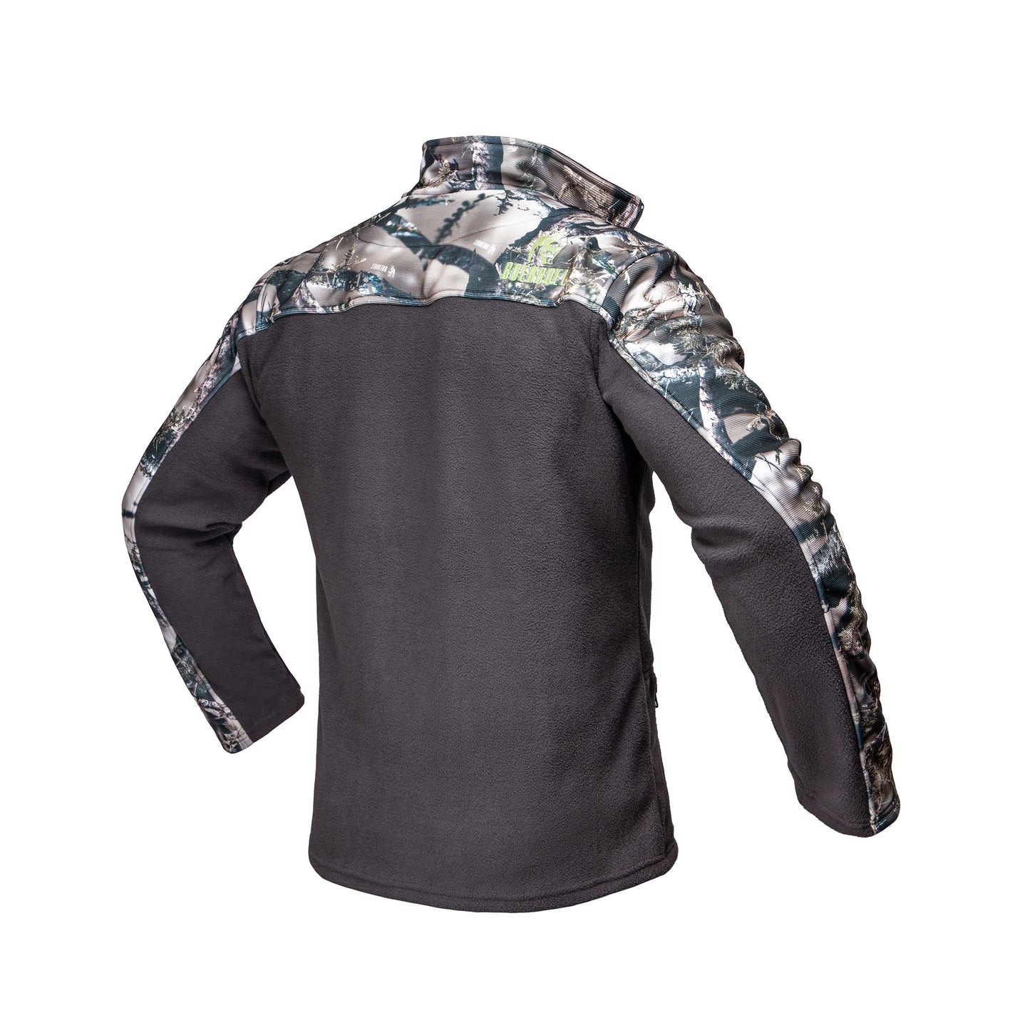 photo-Bush fleece tech top, front view