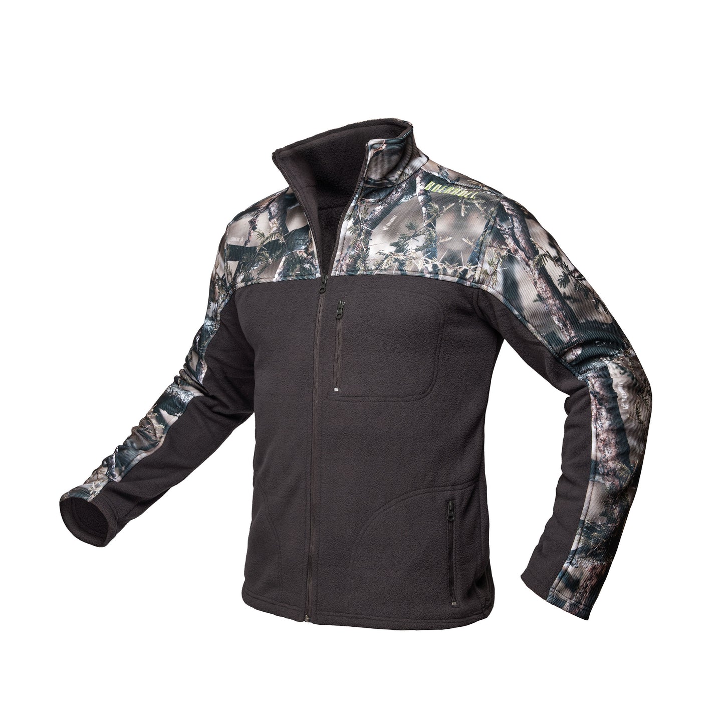 photo-Bush fleece tech top, front view