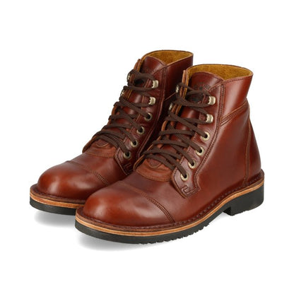 Numzaan Boot – Walnut Veg Tan, Frog Sole