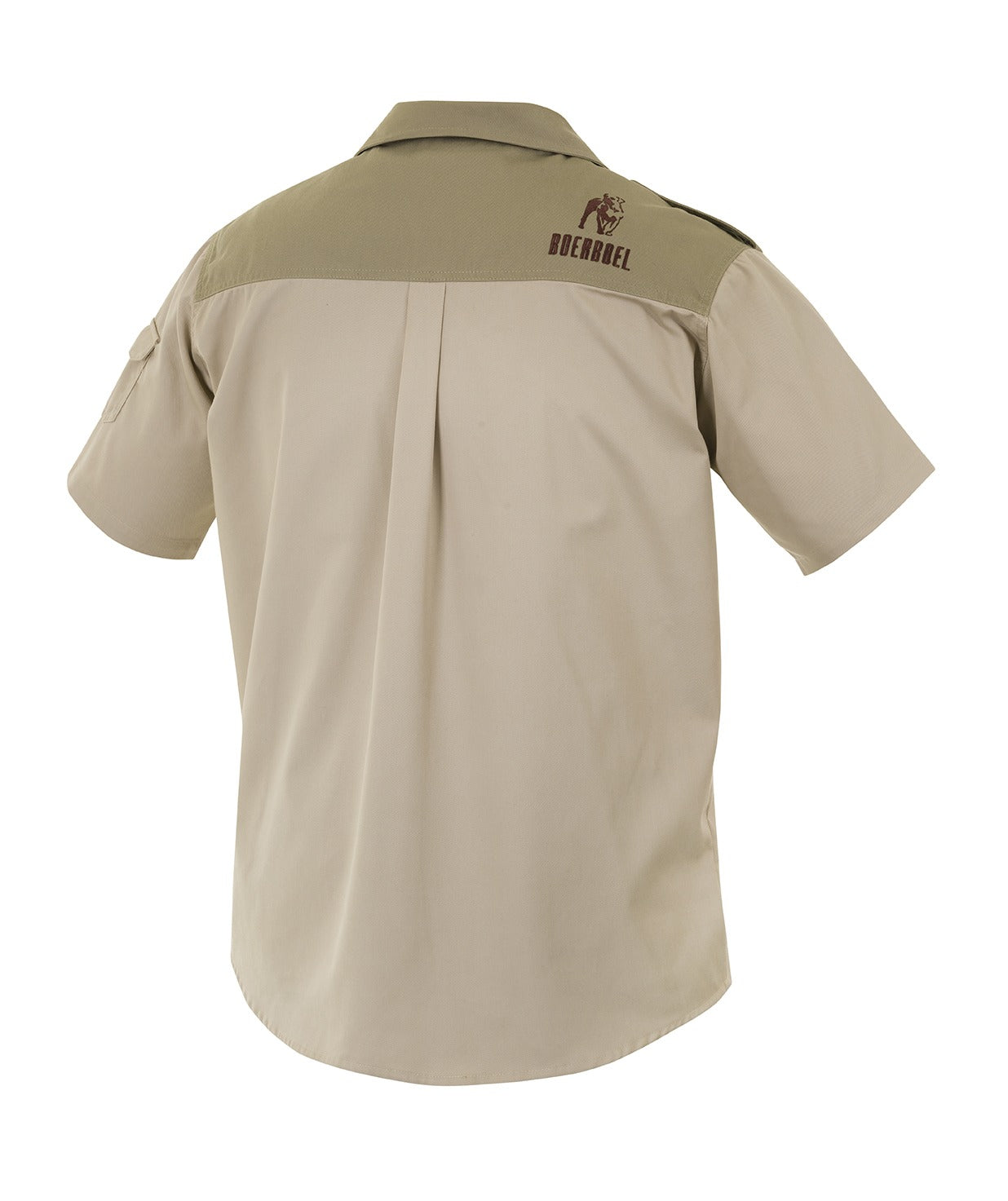 Photo-Stone & Putty Kalahari Shirt, back view