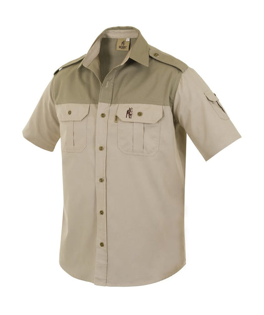 Photo-Stone & Putty Kalahari Shirt, front view