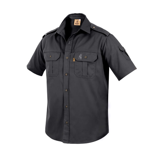 Photo-Charcoal Kalahari shirt, front view