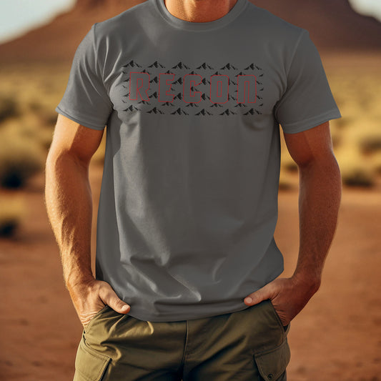 Recon T shirt - multi print