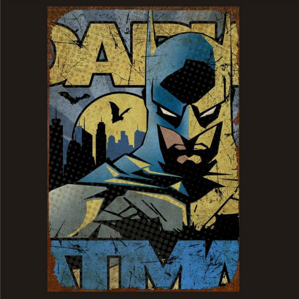 Steel Sign-Batman