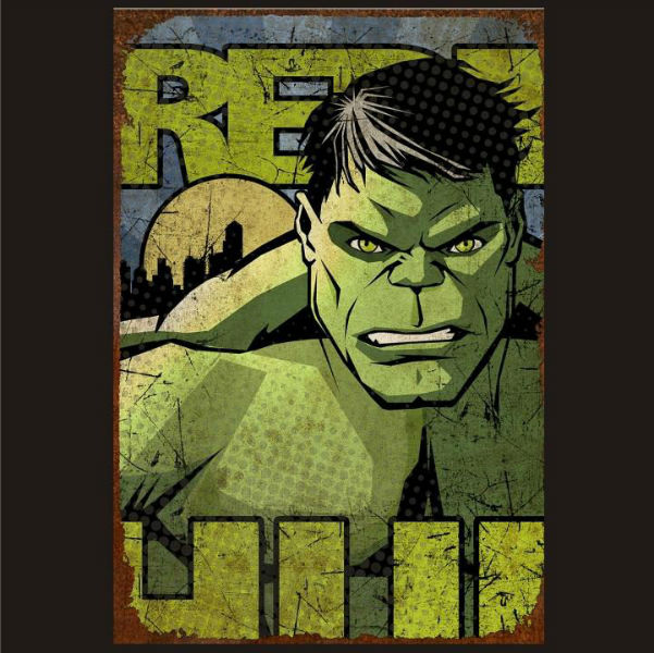 Steel Sign-Hulk