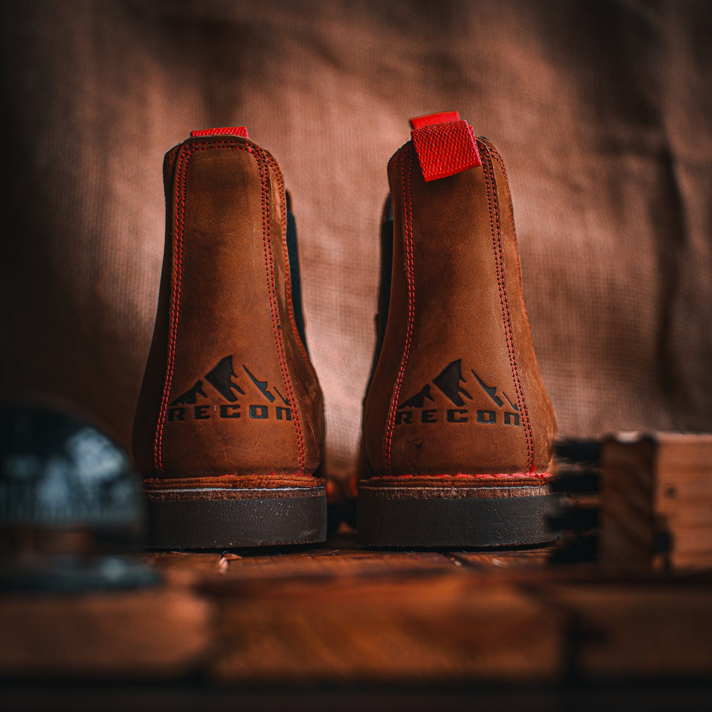 photo-fudge recon quickdraw boot, back view
