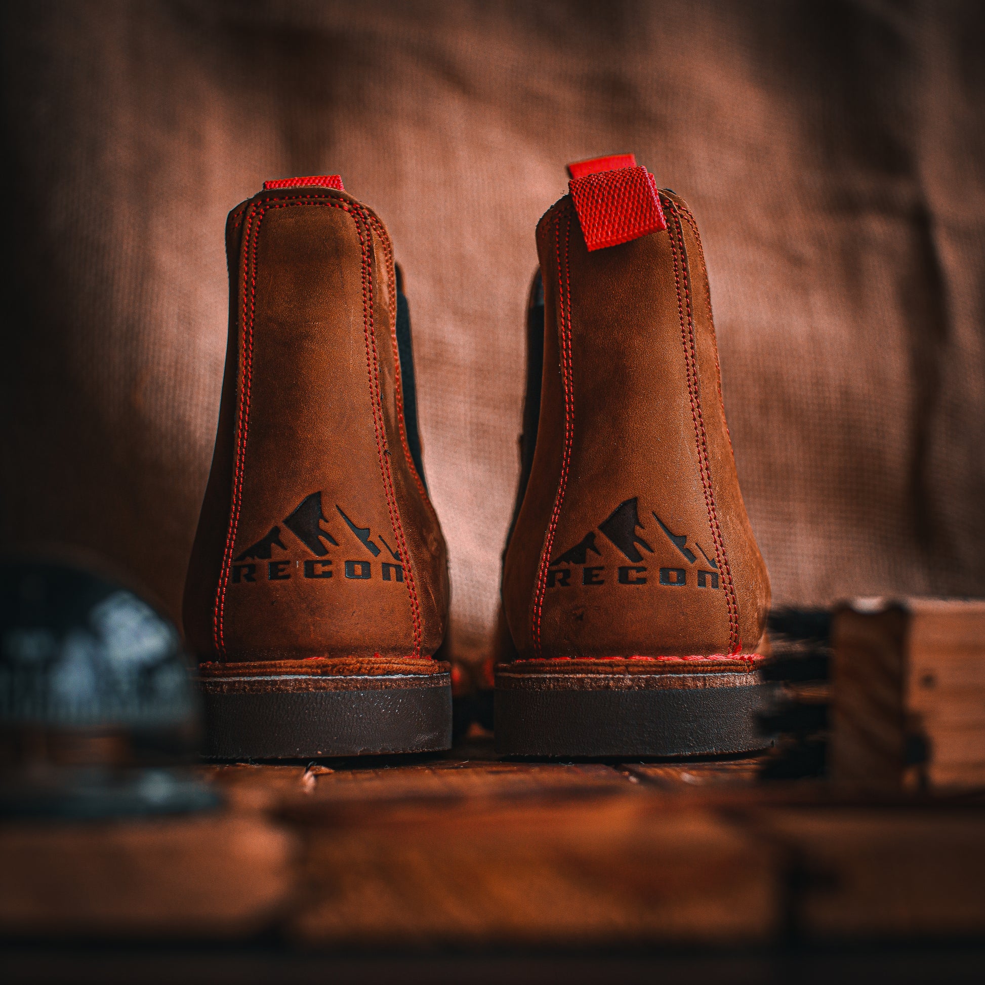 photo-fudge recon quickdraw boot, back view