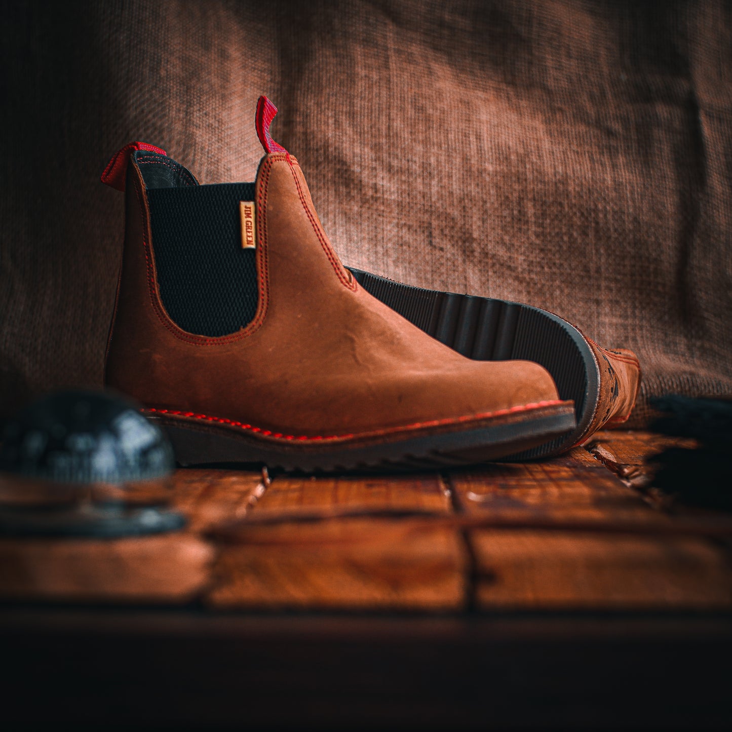 photo-fudge recon quickdraw boot, 45 degree side view