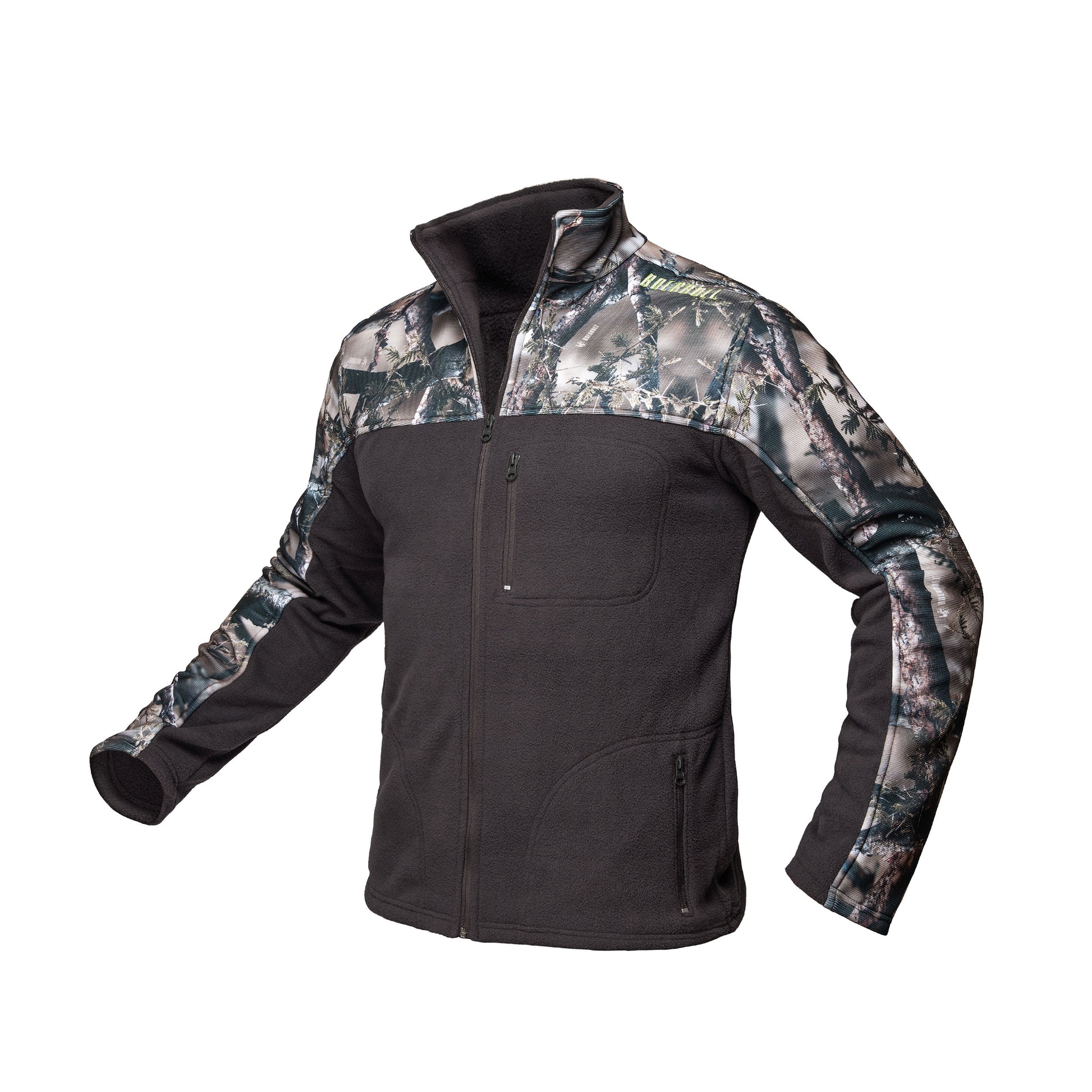 photo-Bush fleece tech top, front view