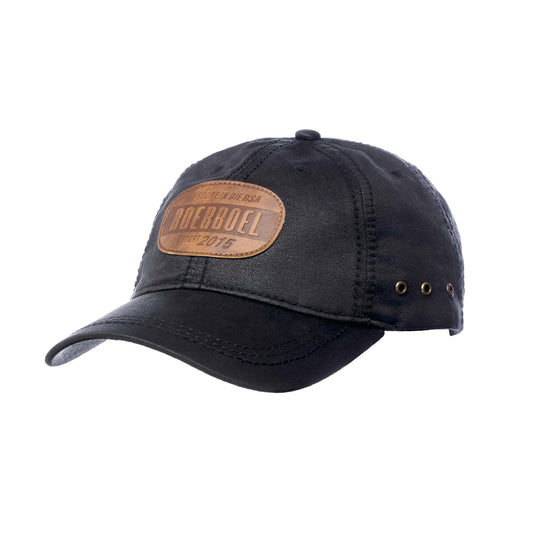 Boerboel Oilskin Cap - Charcoal