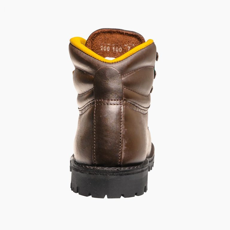 photo-Jim Green razorback safety boot, back view