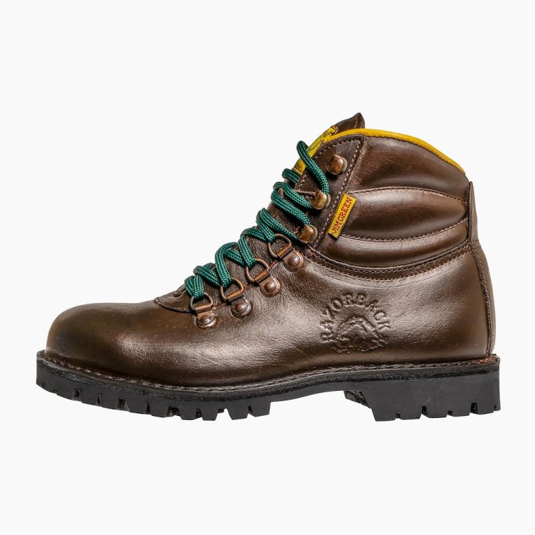 photo-Jim Green razorback safety boot, side view