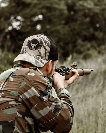 Bosbul Trucker Cap - Camo Aviator
